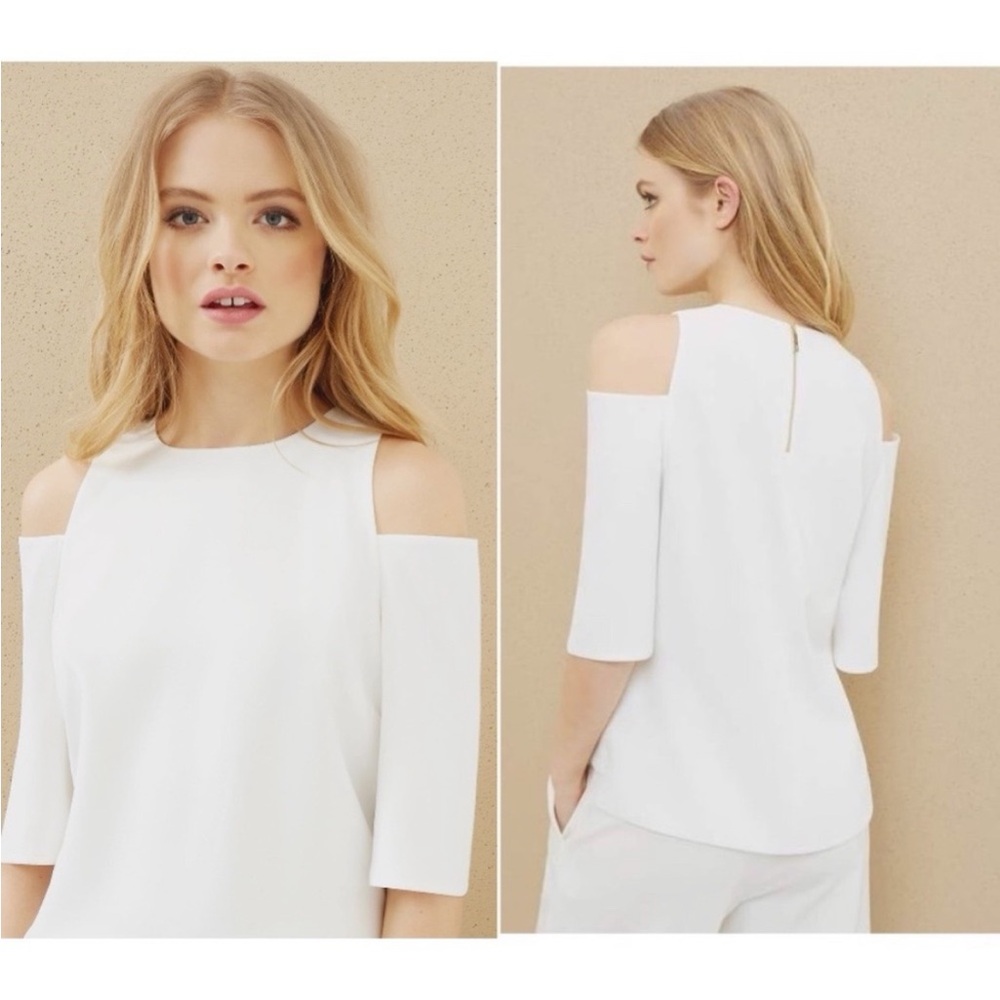Ted Baker Careo Cold Shoulder Top
